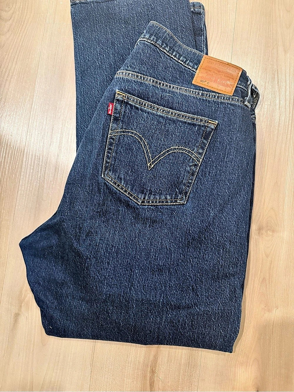 Levi's 501 Straight Leg Jeans Waist 30 Blue